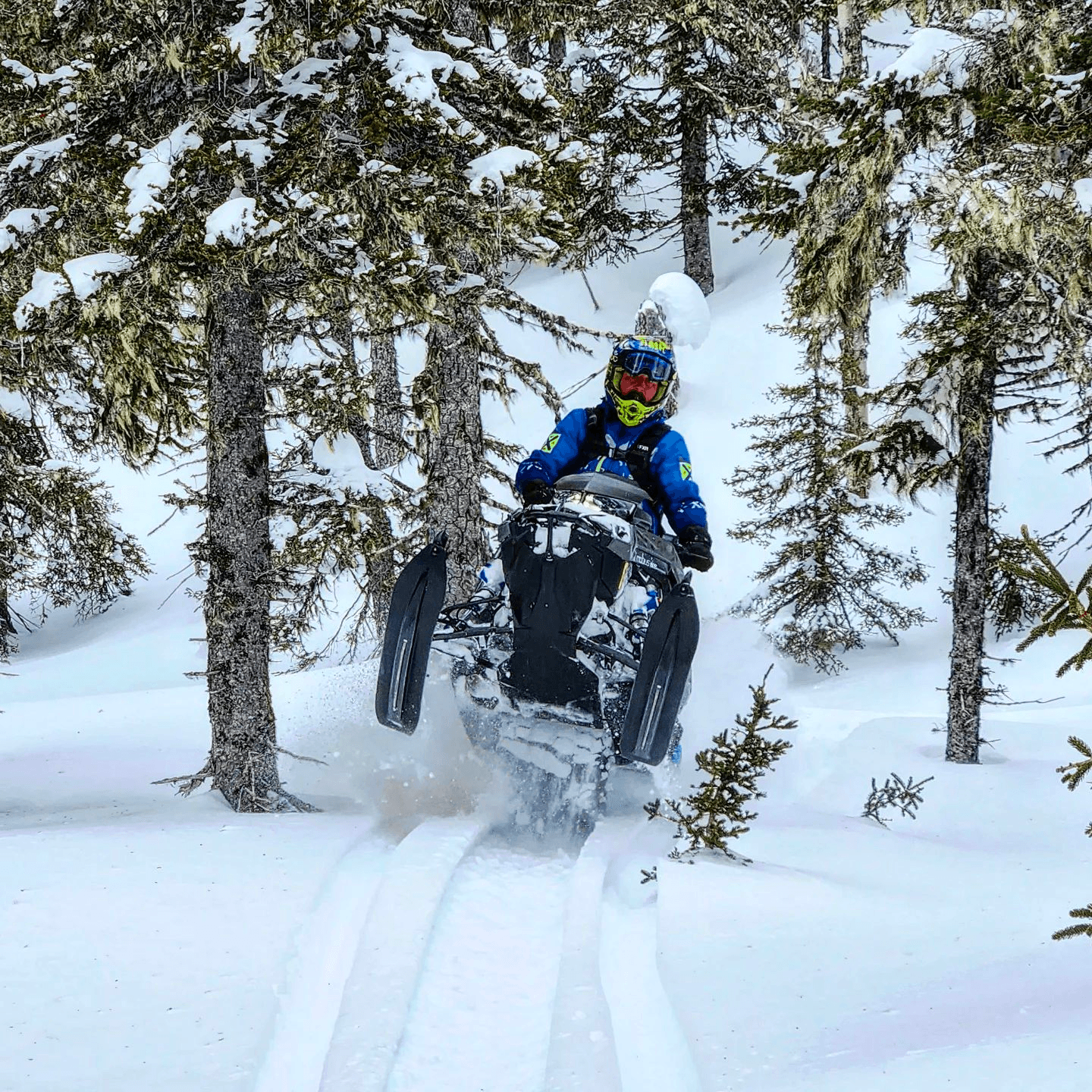 Snowmobiling Adventure with Polaris at Appalachian Chalets