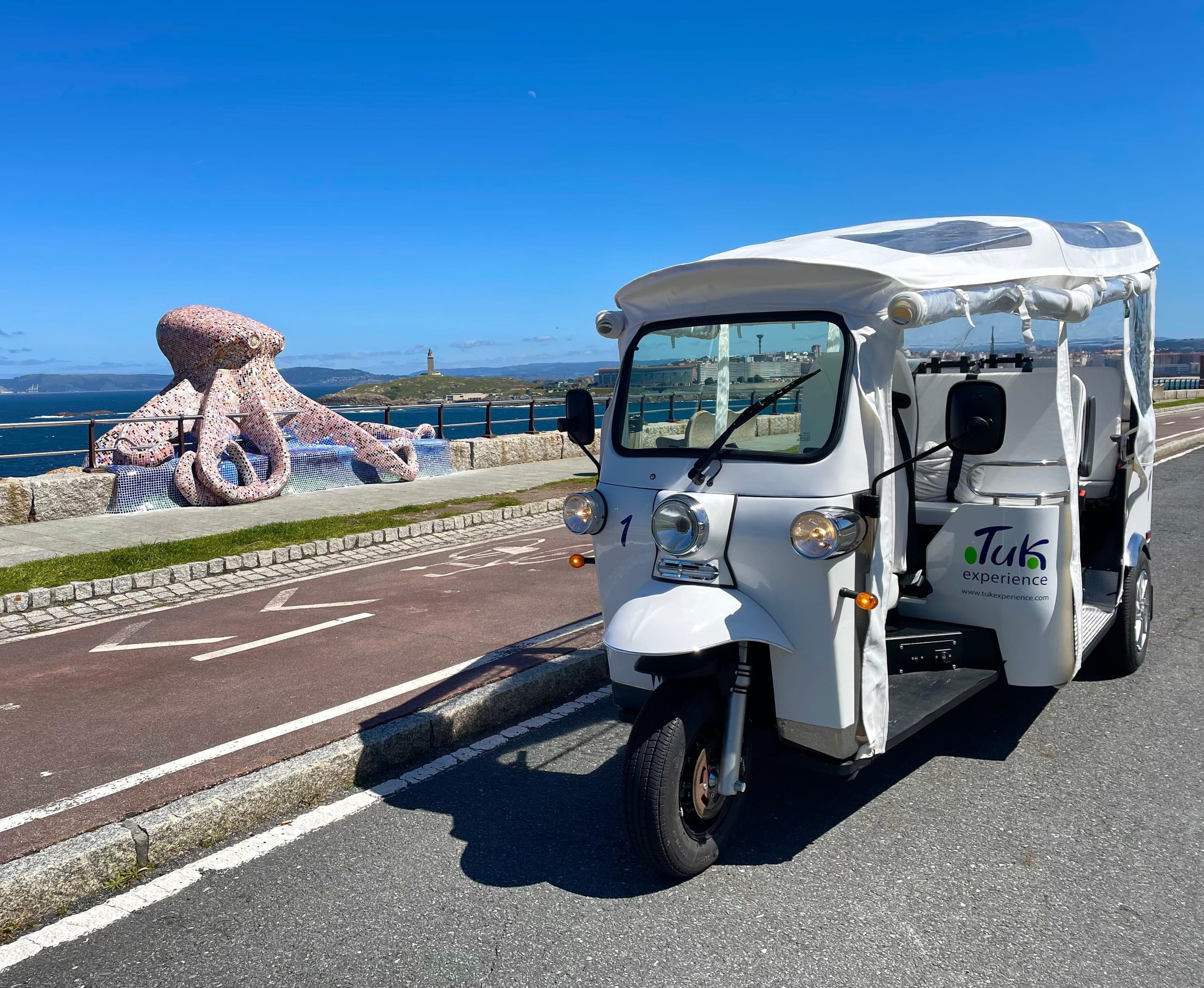 Premium A Coruña Tuk Tuk Tour by TUK EXPERIENCE