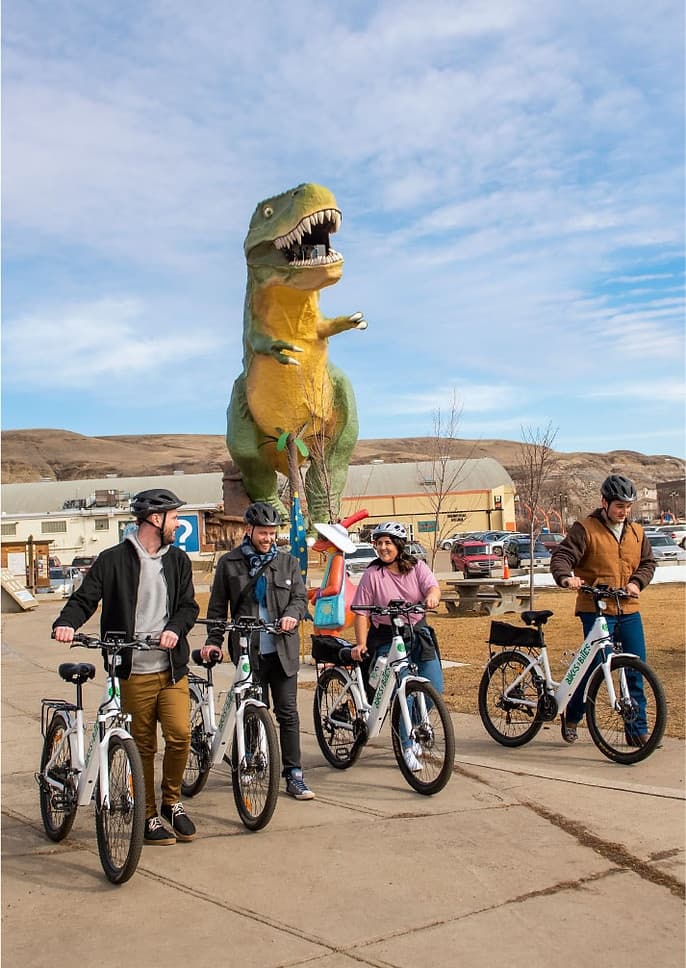 Drumheller Art Tour by Bikes and Bites: Creative E-Bike Ride