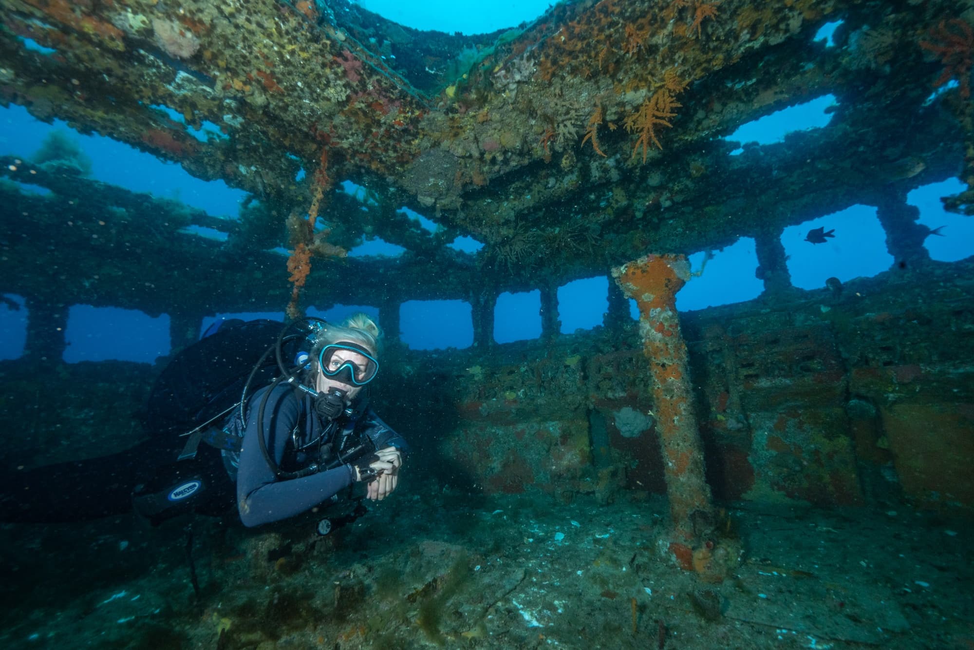 Wreck Diver Course at Swan Dive in Western Australia