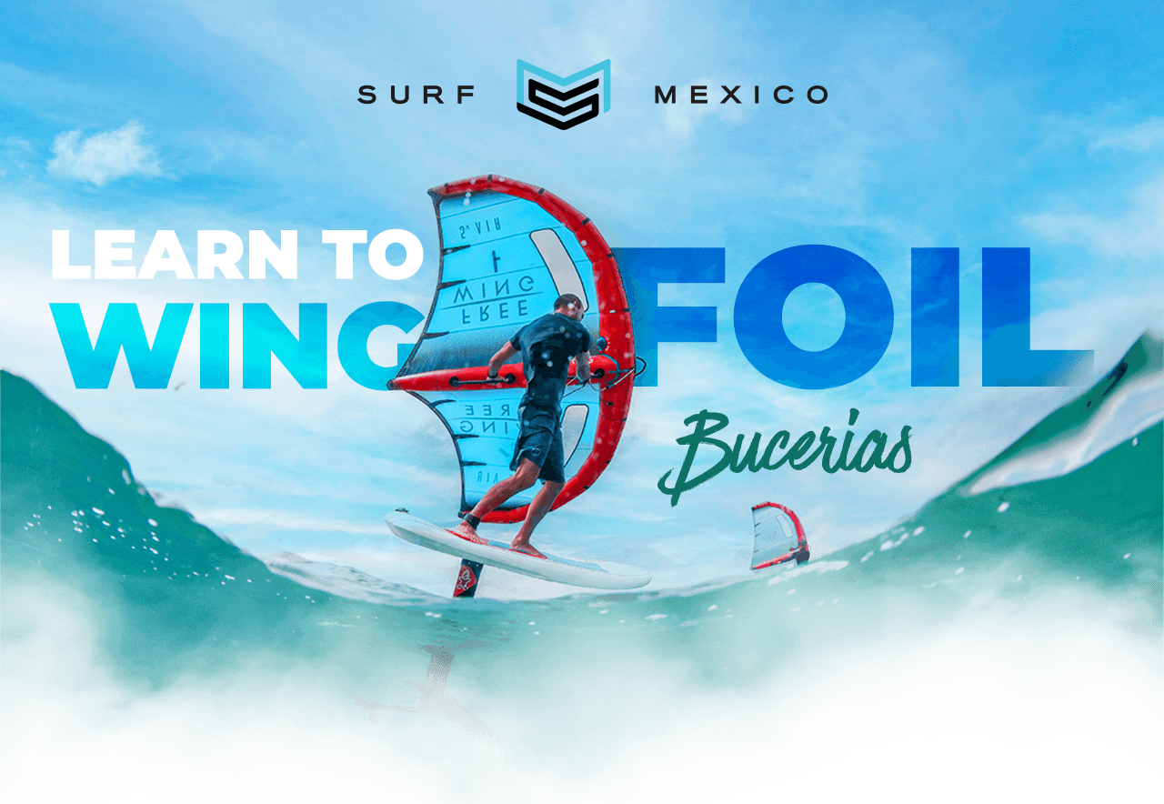Wing Foil Lessons with Surf Mexico in La Cruz