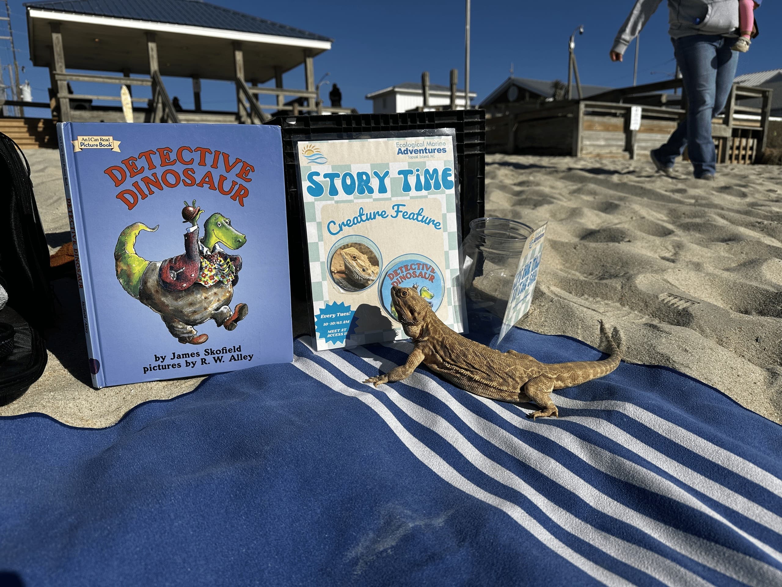 Free Monday Story Time on the Beach at Surf City Beach Access 18