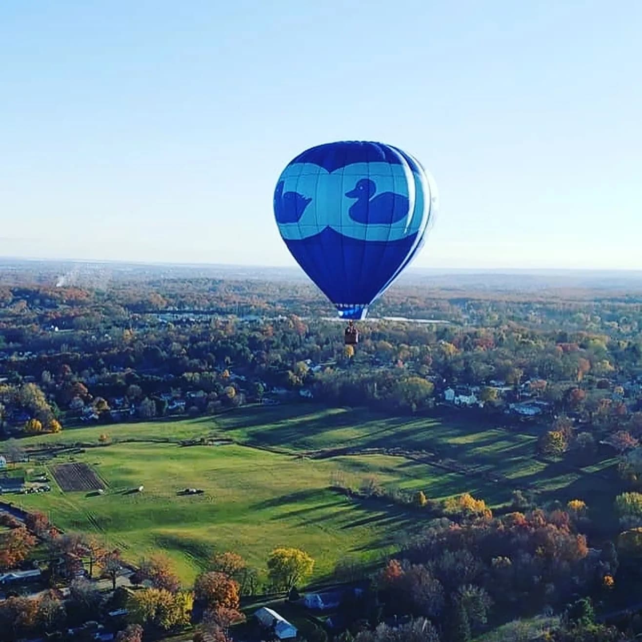 Hot Air Balloon Flights with Just Ducky in Western NJ