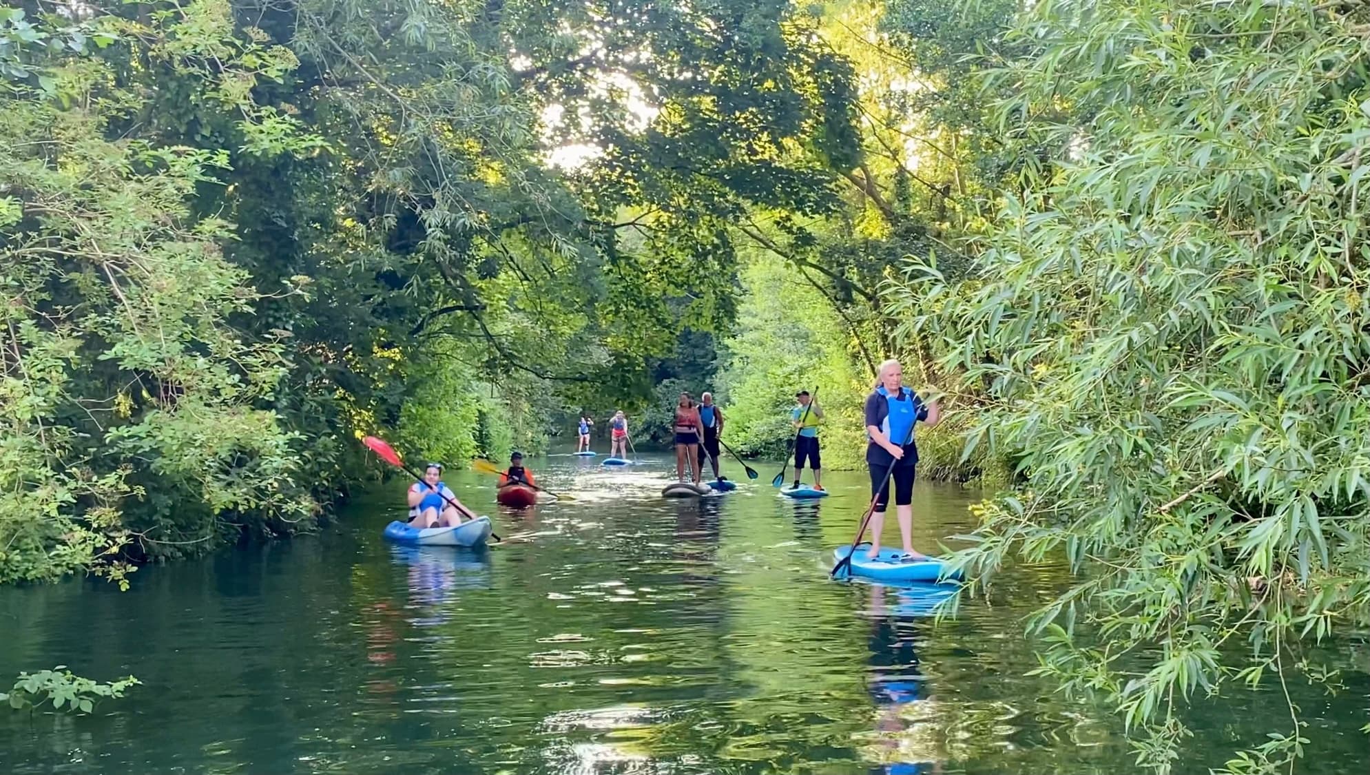 Water Activities: Private Paddleboarding at Saul Junction