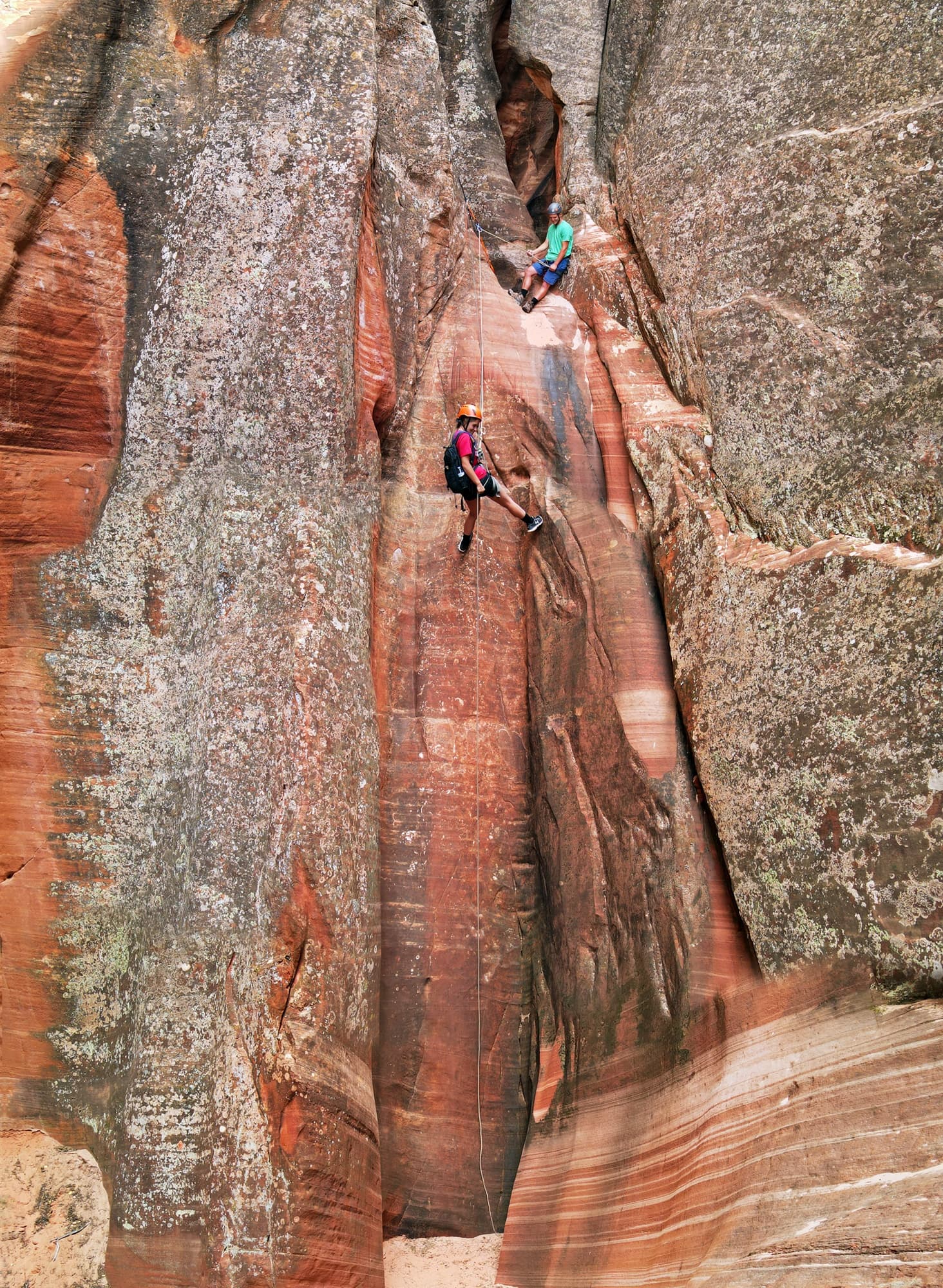 Coral Sands Canyon Canyoneering with East Zion Adventures