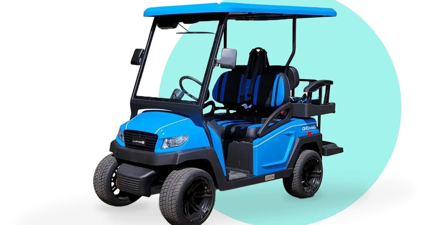 Cruise Ocean City NJ in a 4-Seater Golf Cart Adventure