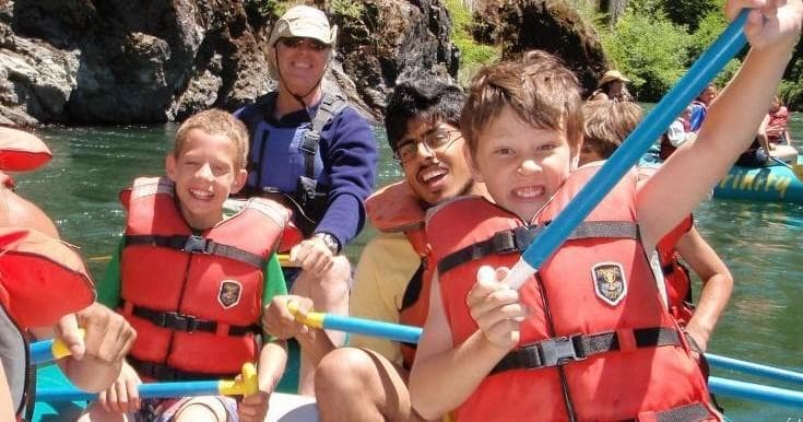 Whitewater Rafting Adventure on Skunk Point Run, Big Bar