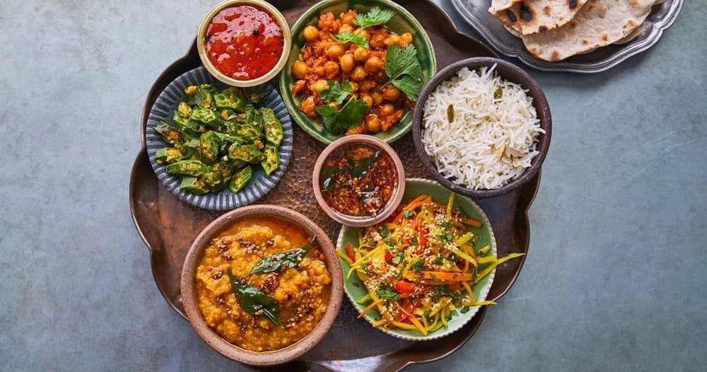 Vegan North Indian Thali Masterclass at Jamie Oliver Cookery School