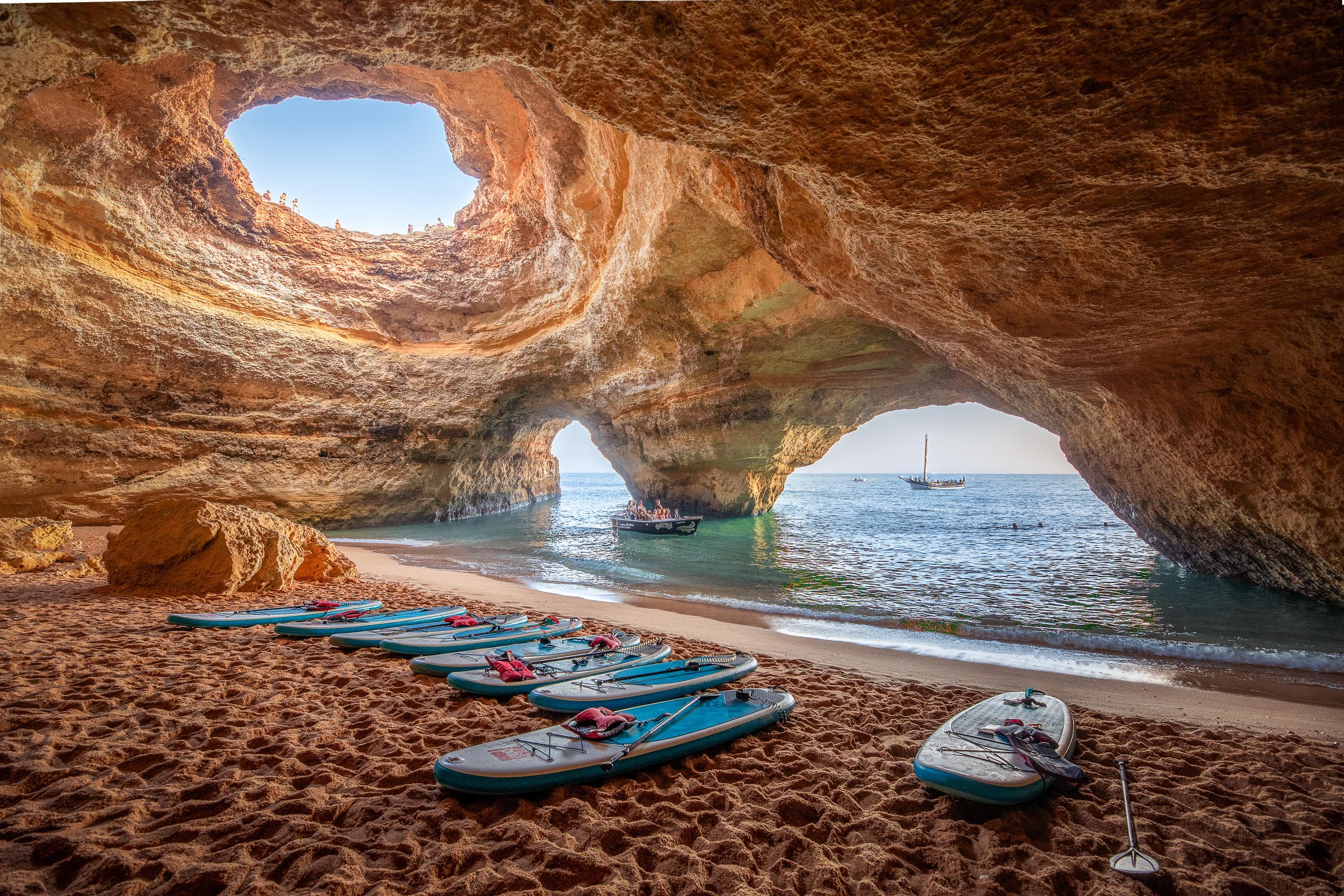 Benagil Cave Paddleboard Adventure with BlueXperiences in Algarve