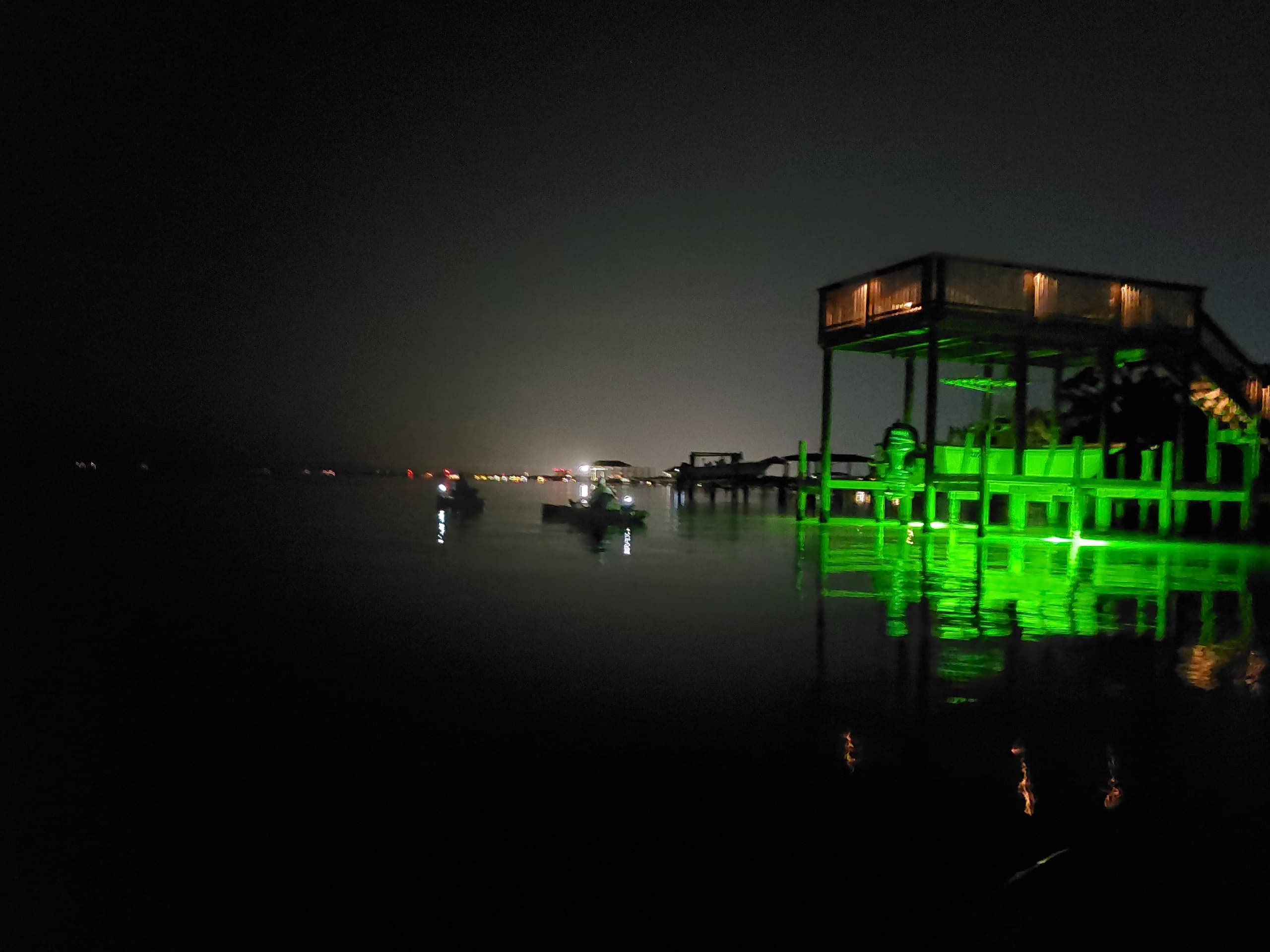 Night Fishing the Dock Lights: 3-Hour Santa Rosa Beach Charter