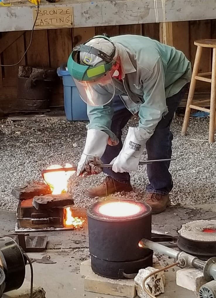 Water-Activities & Antique Boat Museum: Bronze Casting Experience
