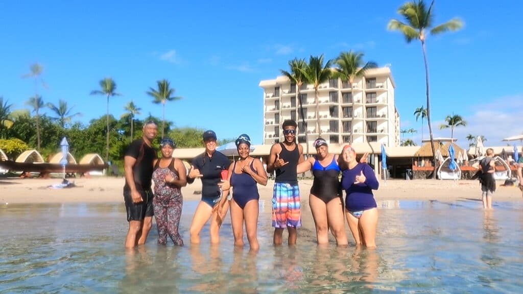 Family Swim Lessons with Salty Blue in Kailua-Kona