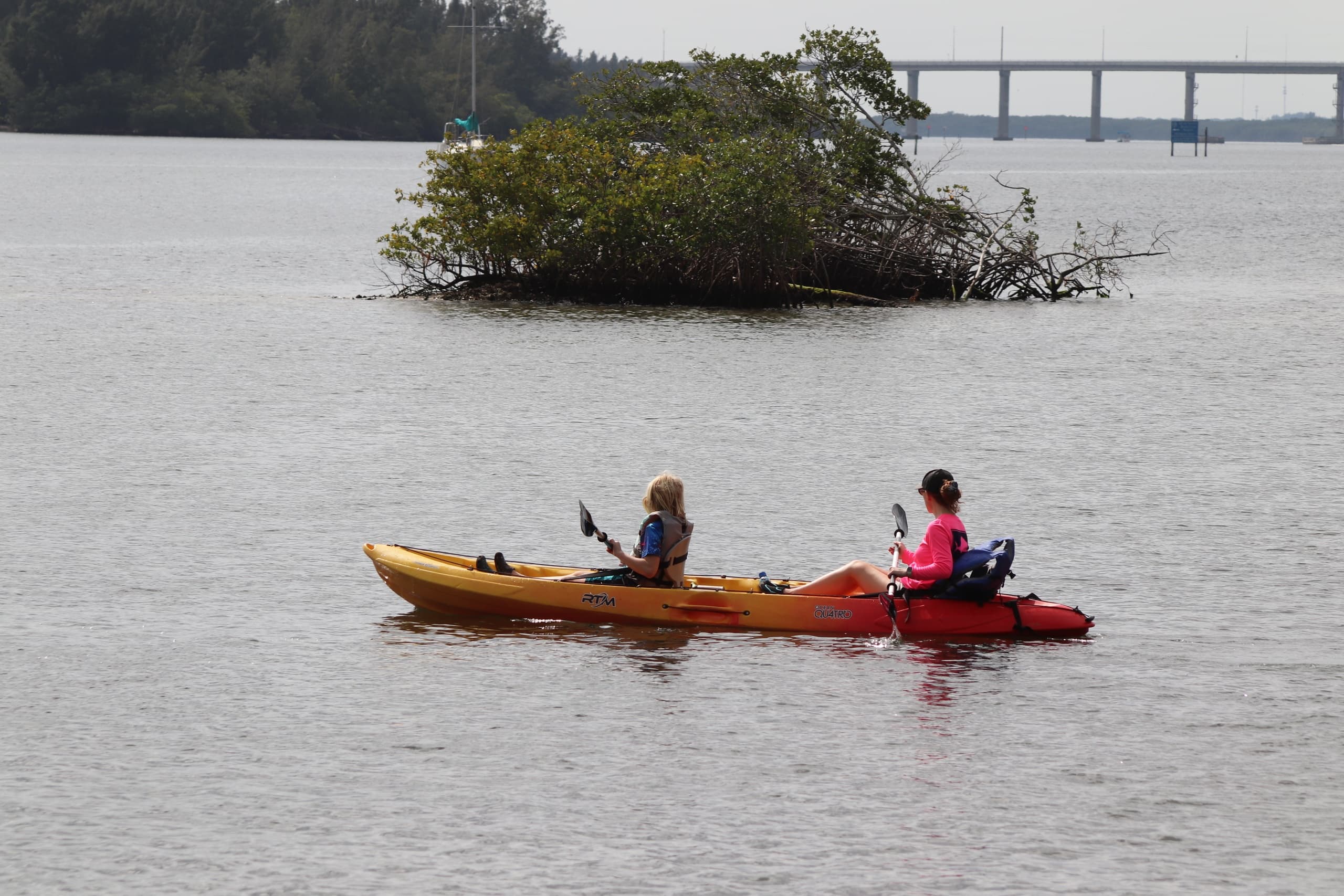 Paddling the Indian River Lagoon: Tandem Kayak Adventures from Round Island