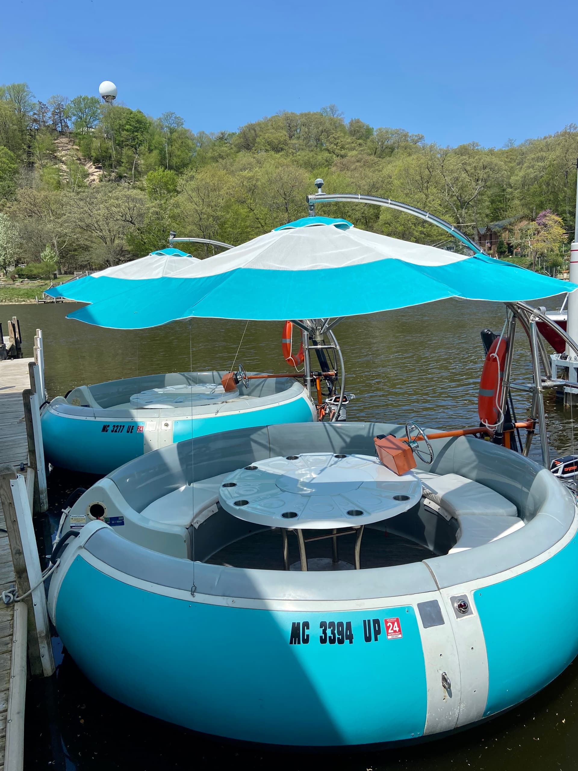 Retro Boat Rentals fleet