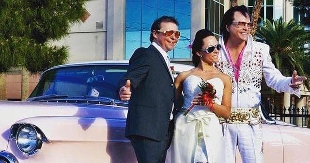 Pink Caddy Elvis Wedding Package in Las Vegas, Nevada