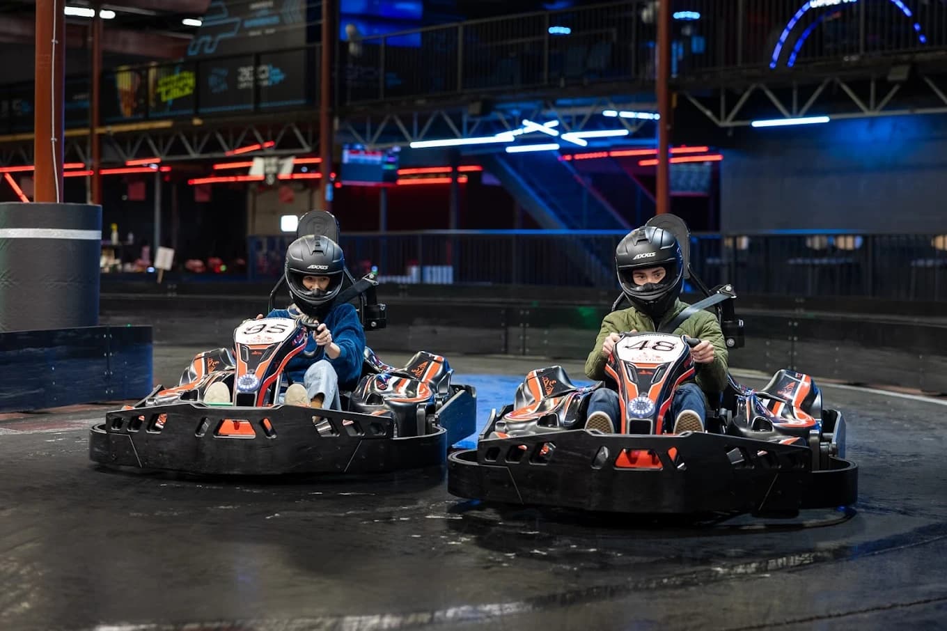 Kelowna E-Bike & Electric Karting Adventure: Ride the Okanagan and Race Indoors