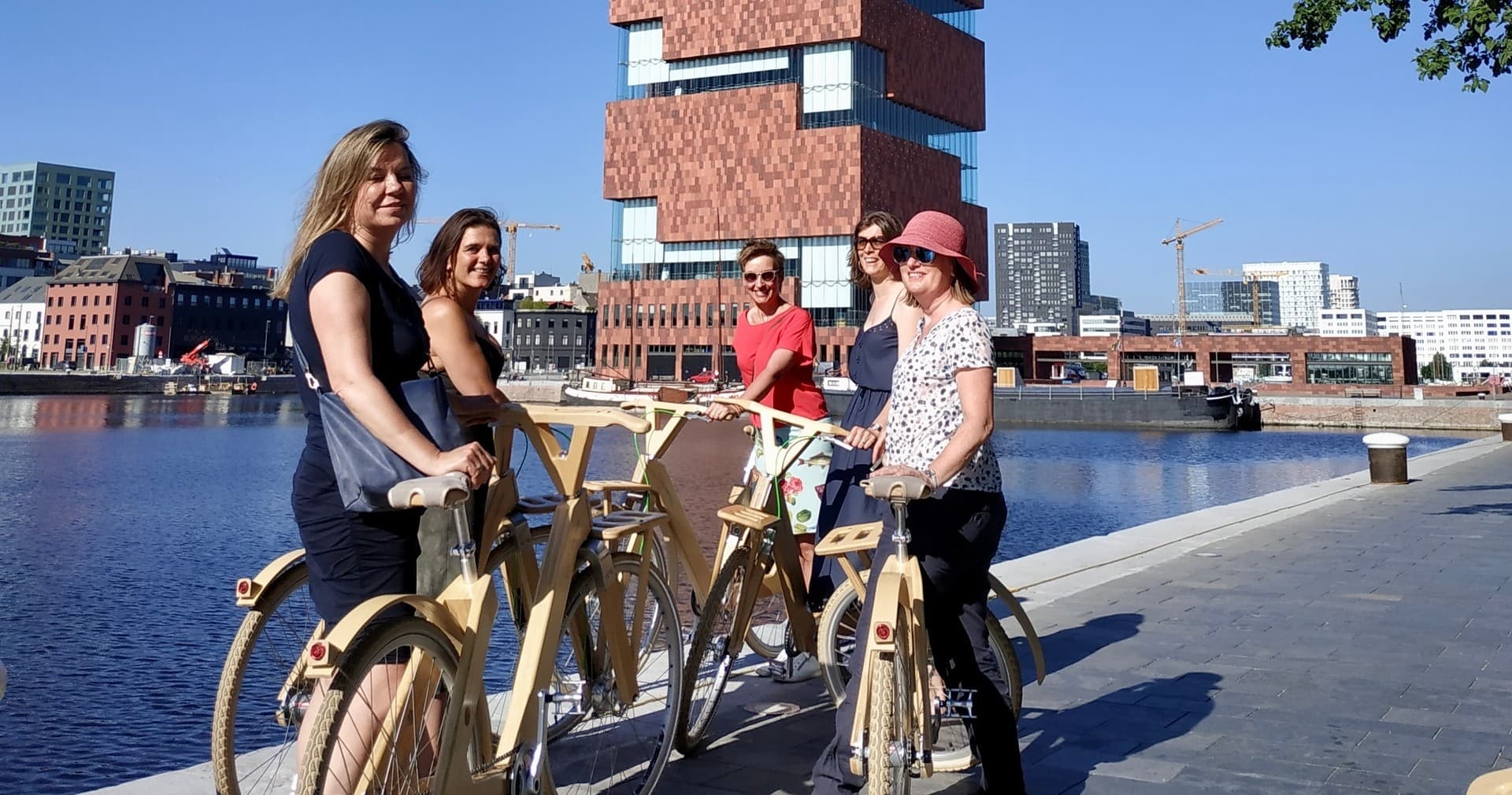 Antwerp Highlights via Wooden Bike with Make Antwerp Great Again