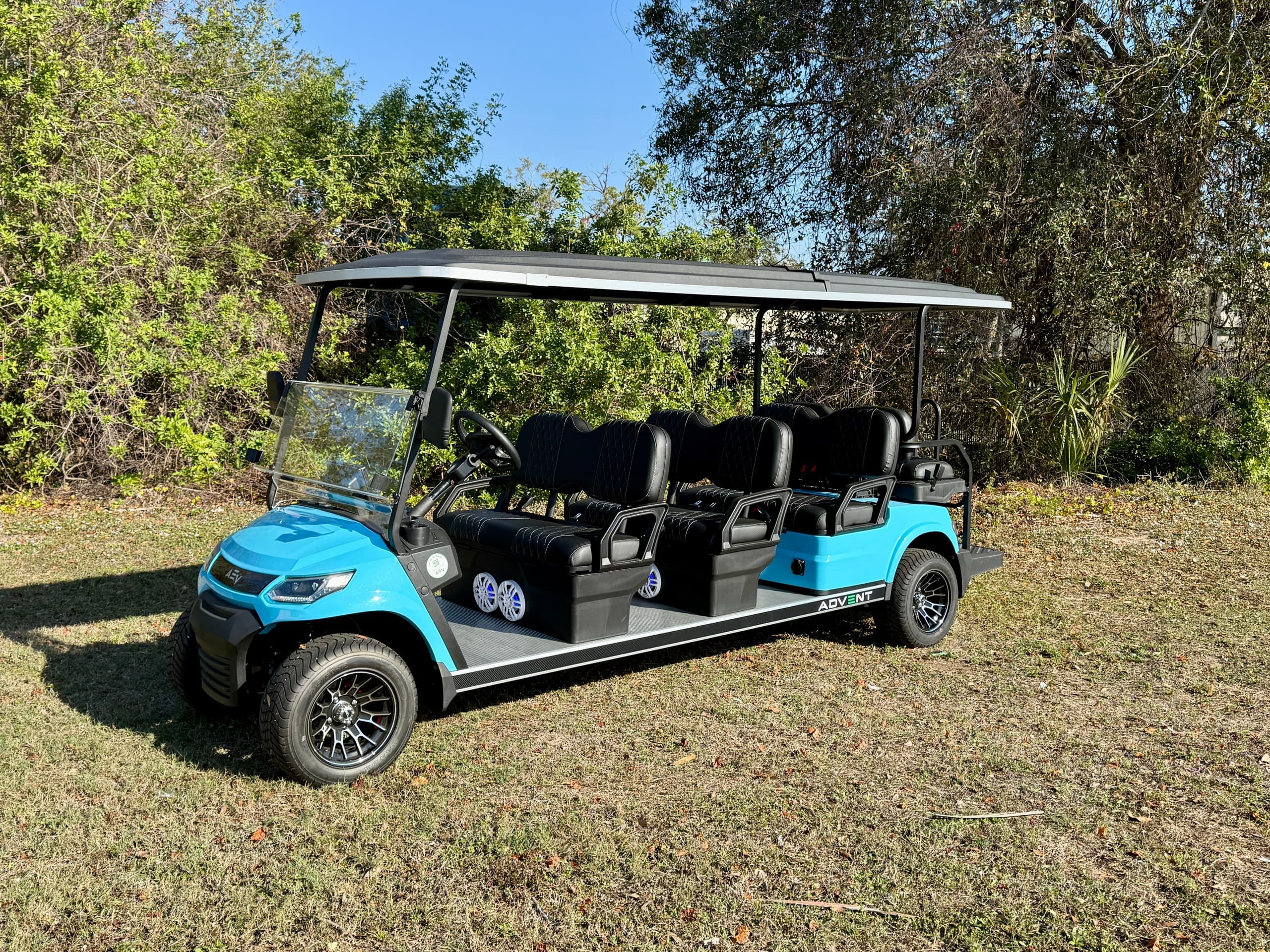 8 Passenger Electric Golf Cart Rental in Anna Maria, FL