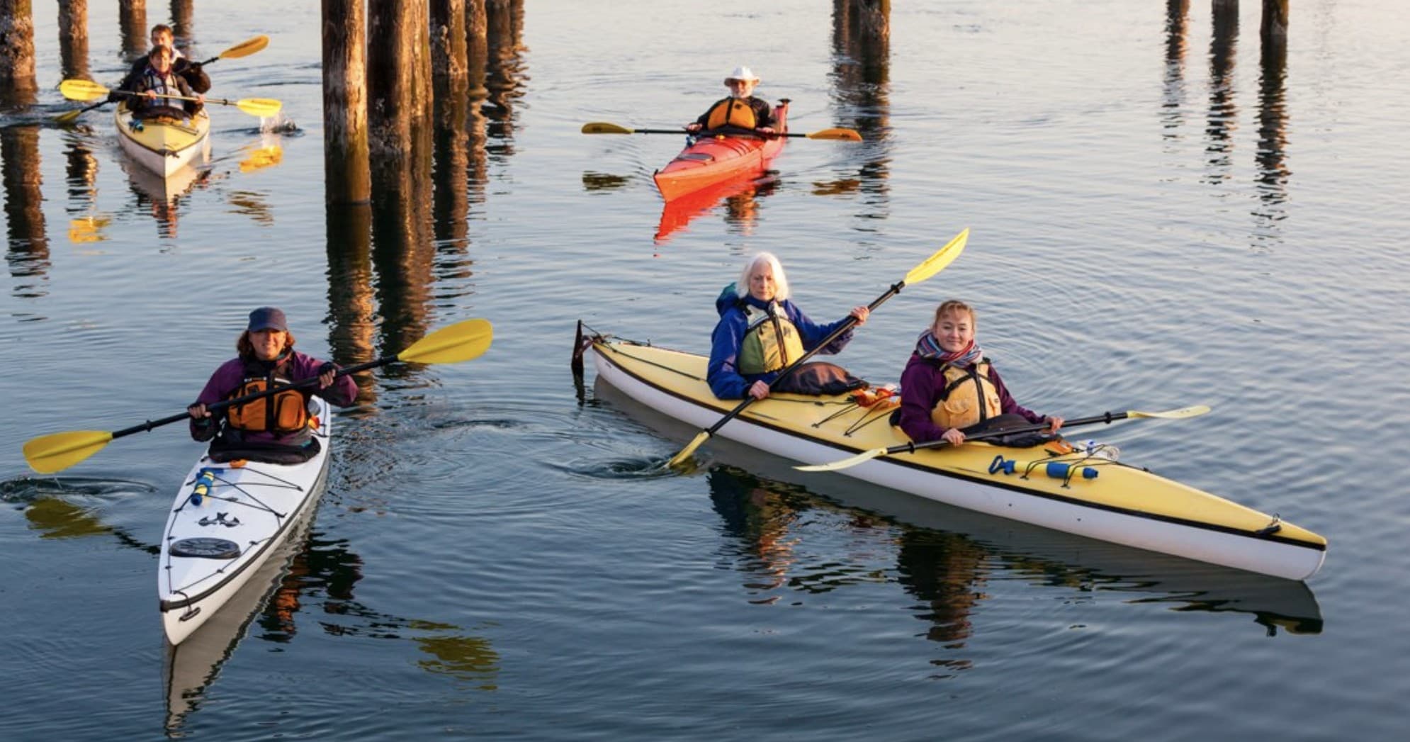 Whidbey Island Kayaking fleet