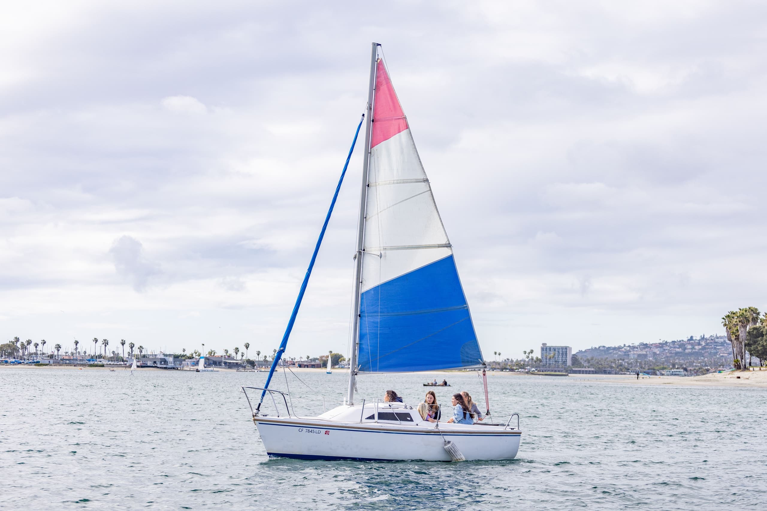 Sail the 18’ Capri Sailboat in San Diego Bay