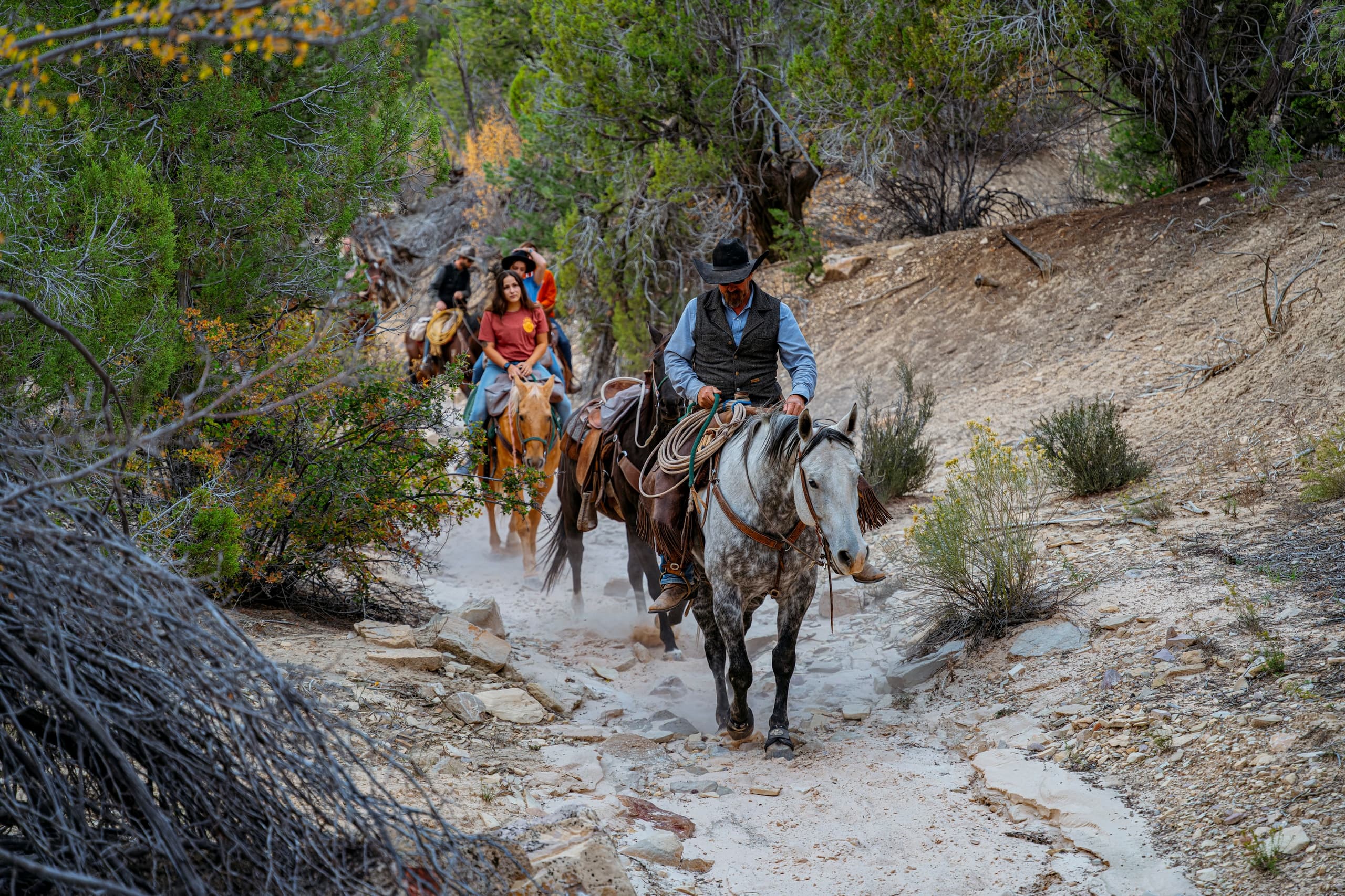 Juniper Overlook Horseback Ride in Orderville, Utah