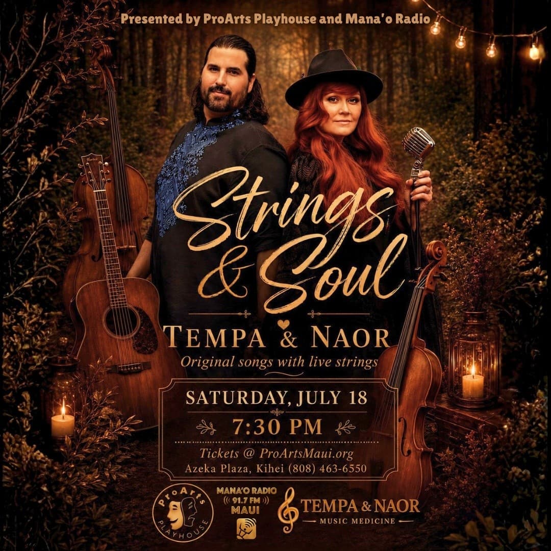 Tempa & Naor: Strings & Soul — Intimate Chamber Concert in Kihei, Maui photo 1