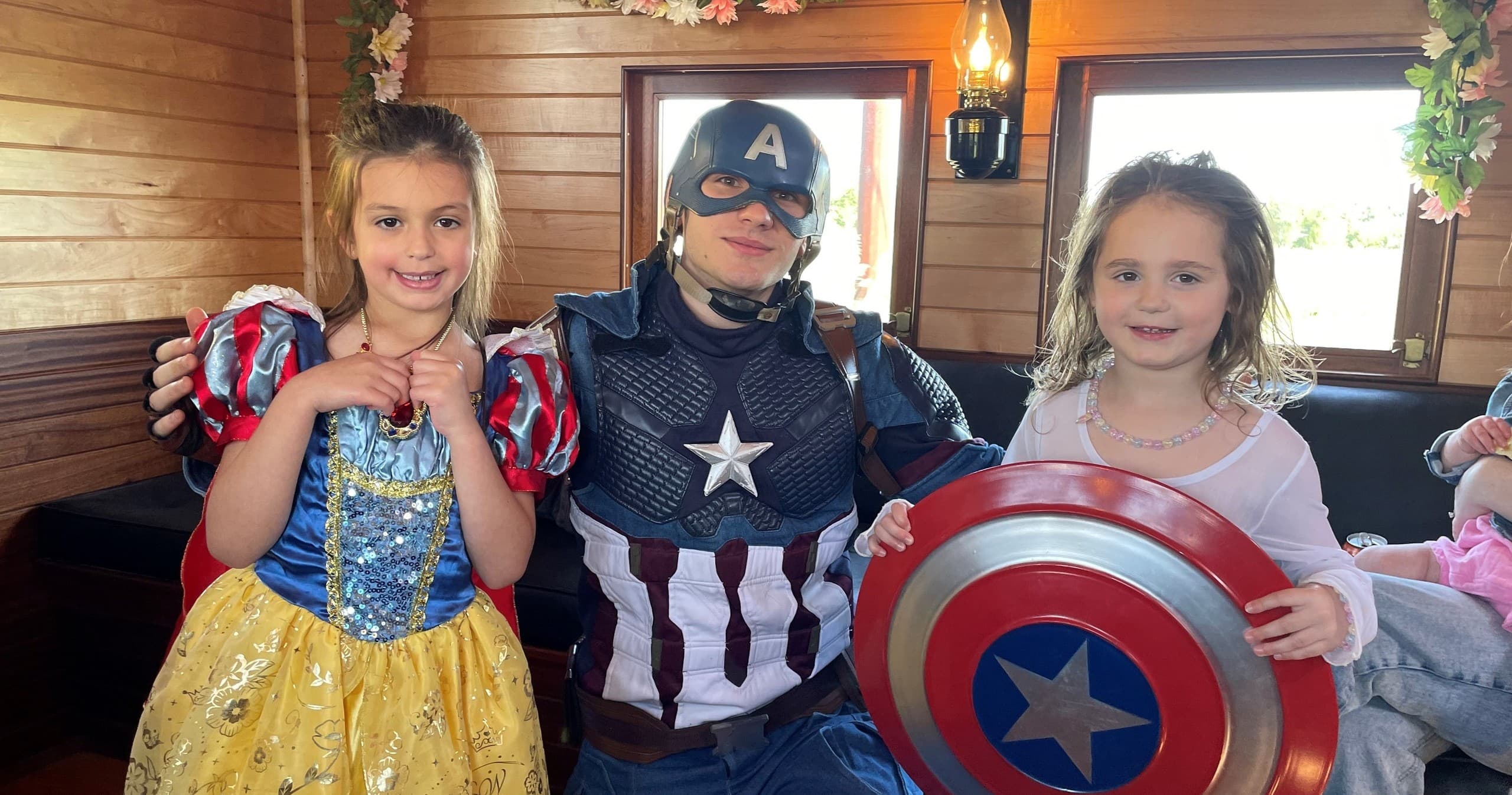 Family Rail Adventure with Princess & Superheroes at Woodstown