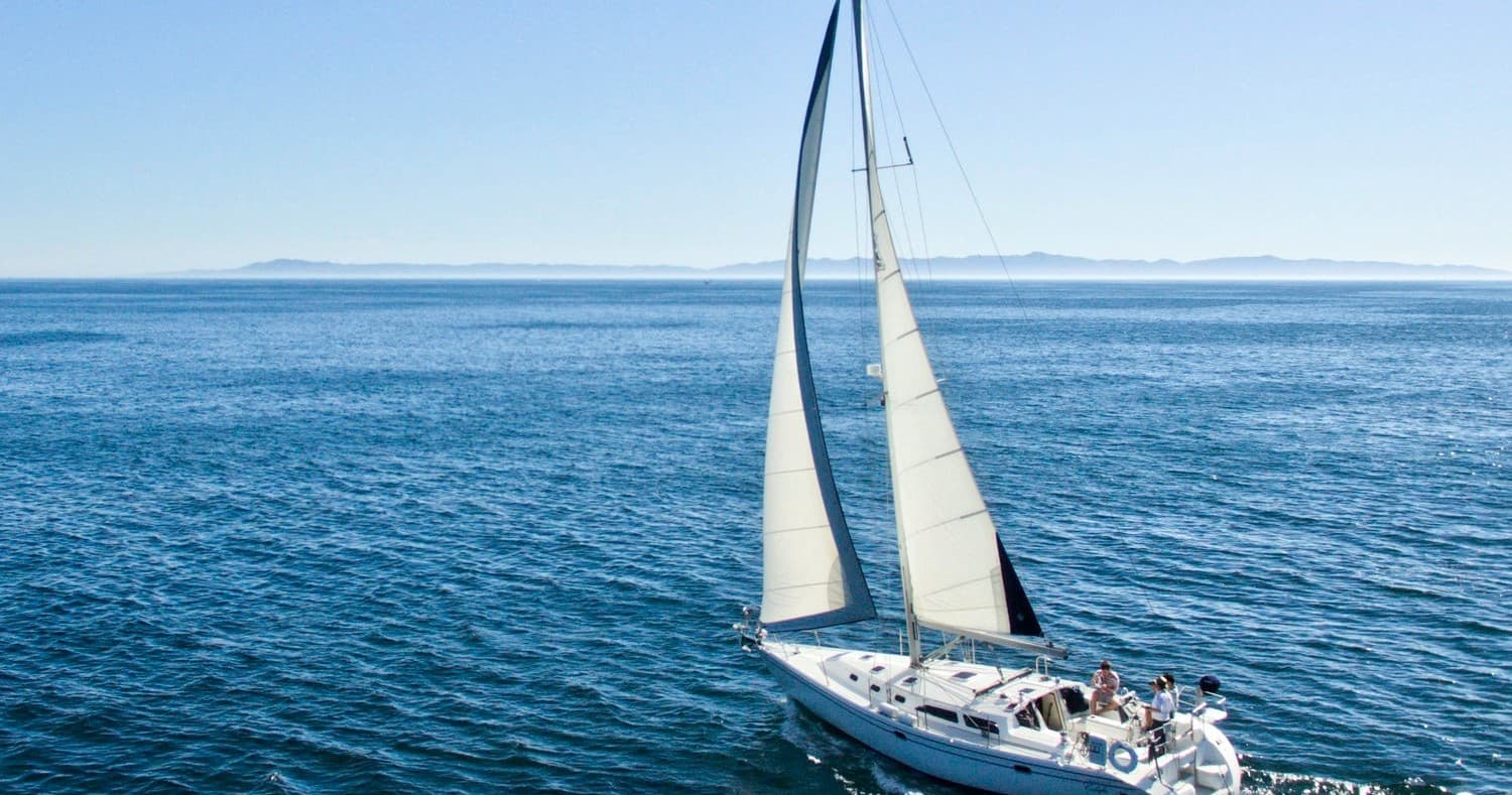 Catalina 420 Sailing Charter in San Diego Harbor