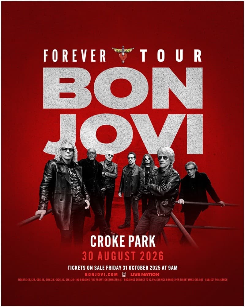 Coach transfer from Larne & Carrickfergus to Bon Jovi at Croke Park, Dublin photo 1