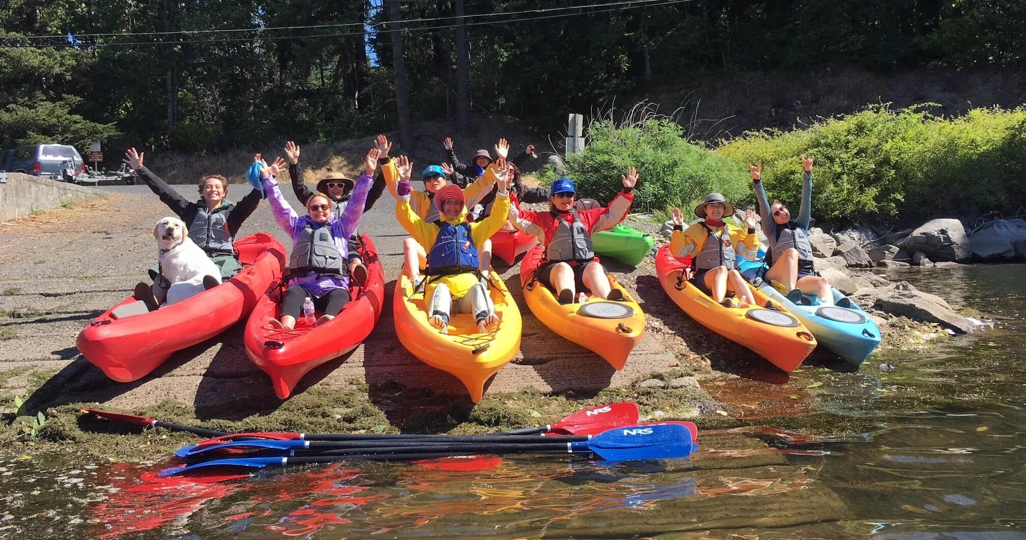 Hood River SUP and Kayak fleet