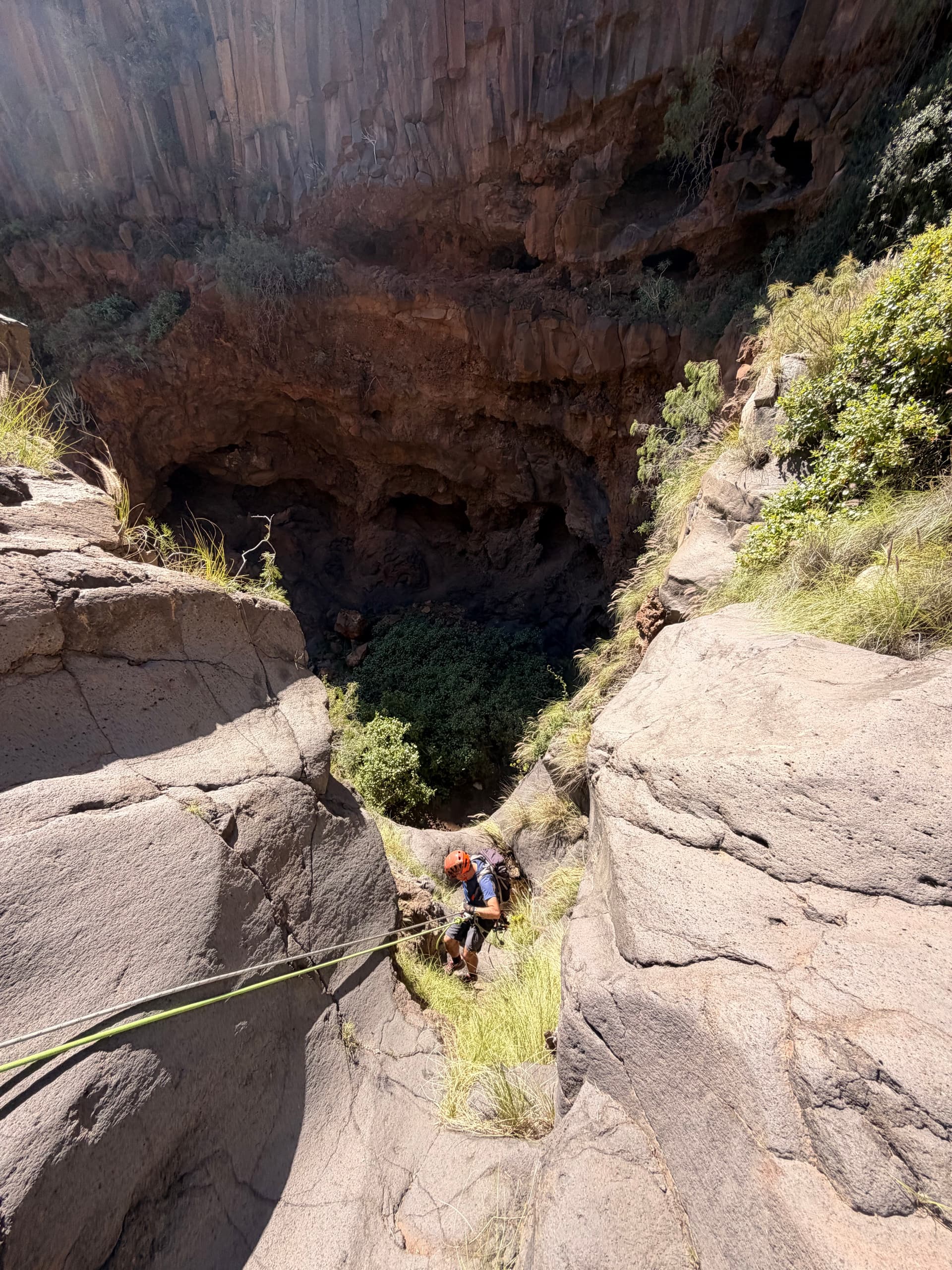 Inside Barranco Hondo: Tenerife’s Basalt Rappel, Guanche Caves and Coastal Swim photo 3