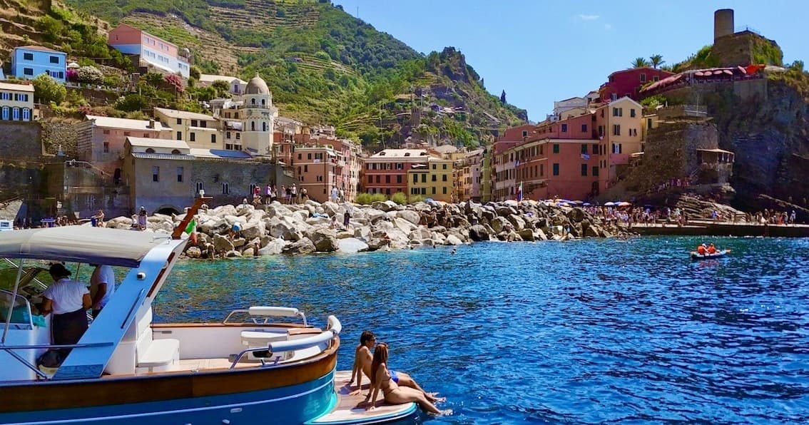 Hybrid Boat Tour of Cinque Terre with You Know! S.r.l