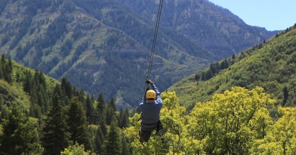 Desperado Zipline Canopy Tour by Provo Canyon Adventures