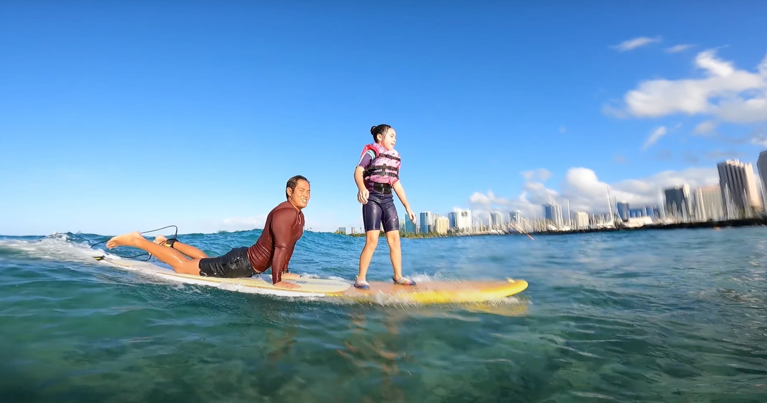 Kids Surf Lesson with Hawaii Surf Guru: Family Ocean Fun
