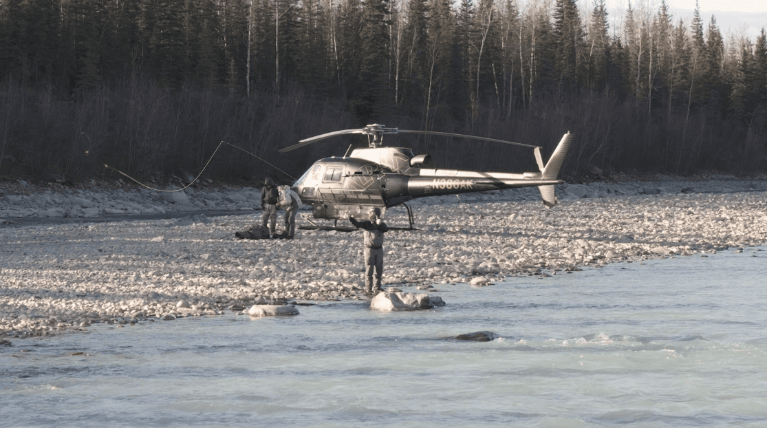 Heli Fishing in Palmer with Alaska Helicopter Tours