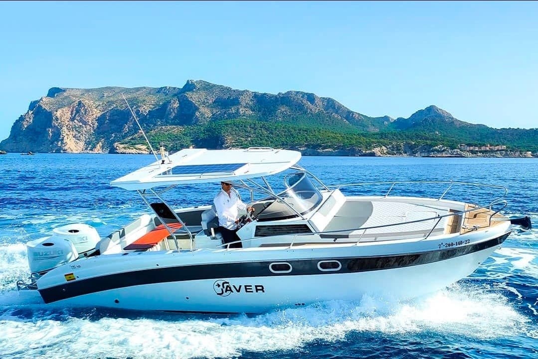 Saver 795 Luxury Charter from Can Picafort: Private Boat Days on Mallorca's Eastern Coast