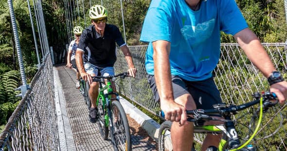 Mountain Biking Adventure with Riverside Adventures Waikato