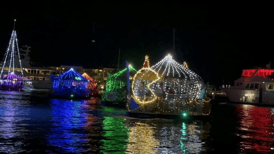 2025 Lighted Boat Parade at Mac’s Place Dock, Key West