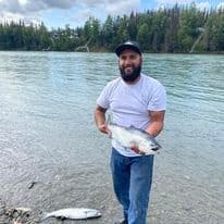 Kenai River Silver Salmon Fishing with Crazy J's Guiding in Soldotna