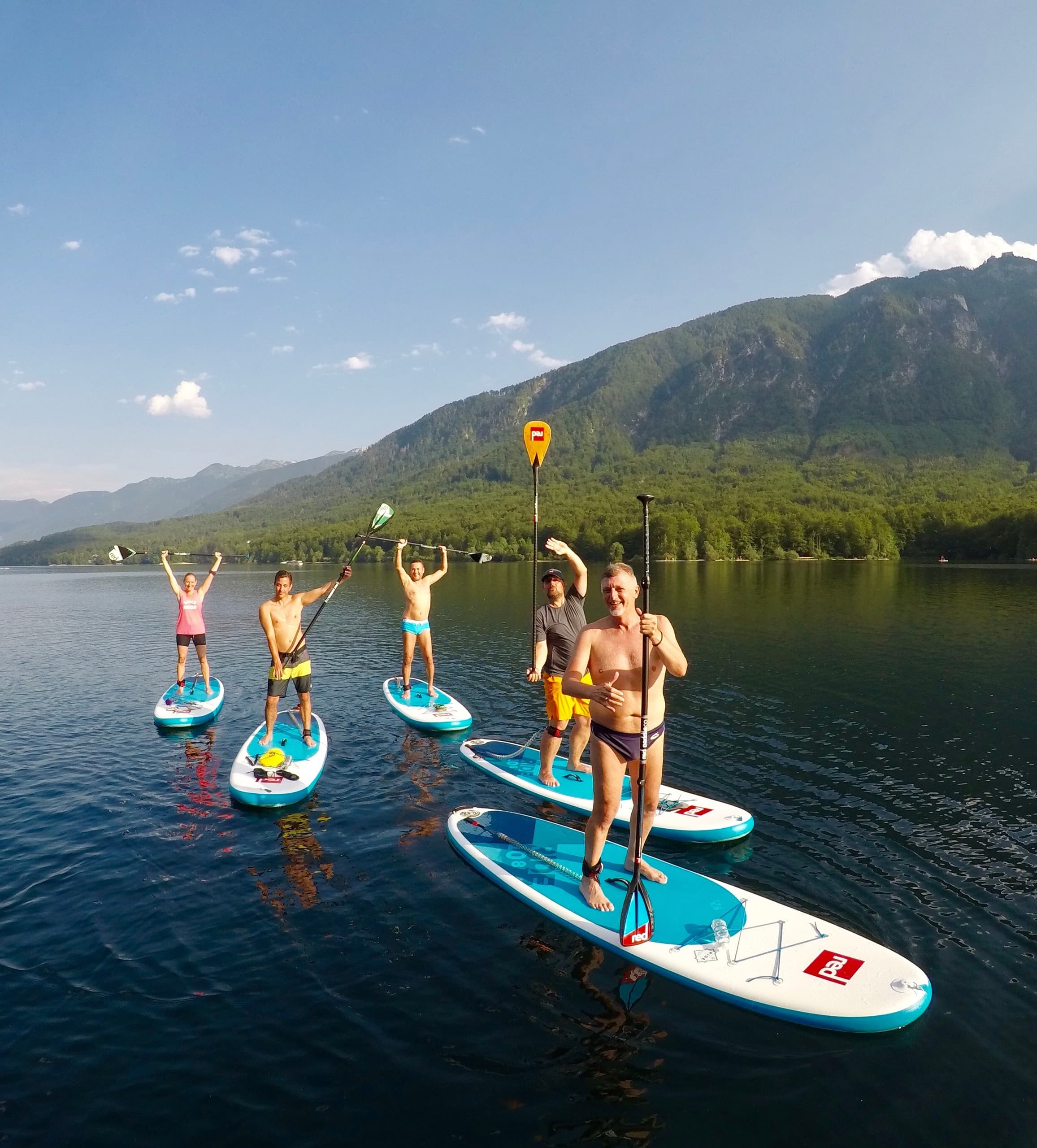 Beginner SUP Course on Lake Bohinj: Learn to Paddle in Slovenia's Julian Alps