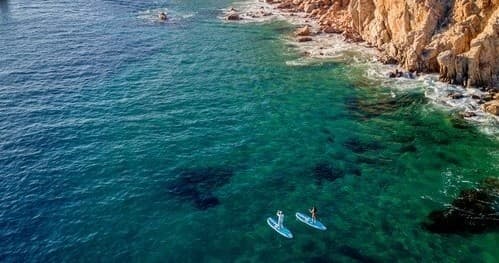 Water Activities: Guided SUP Tour at Land's End in Cabo