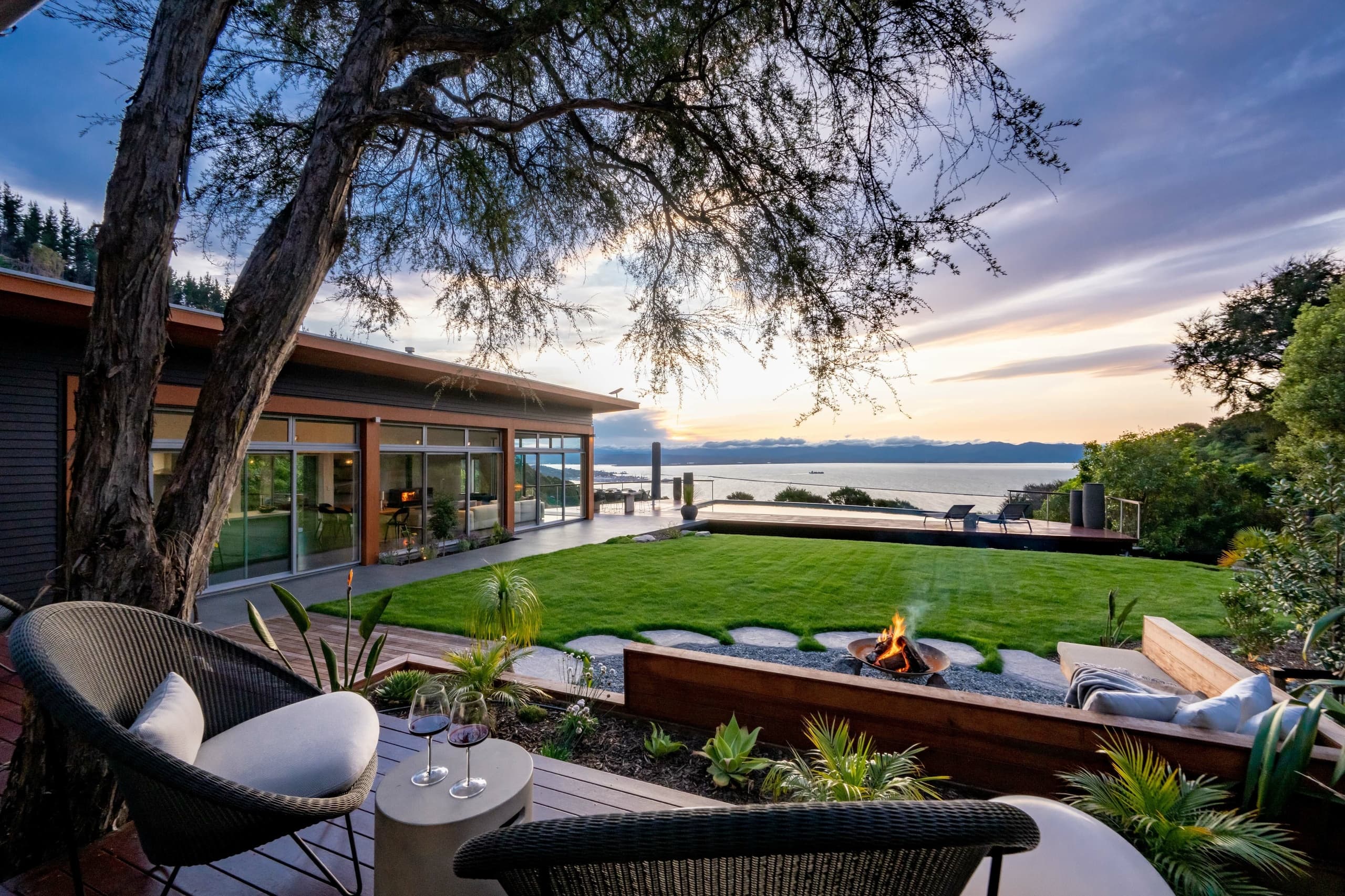 Aerial Luxury Experience at Okoro Villa in Nelson