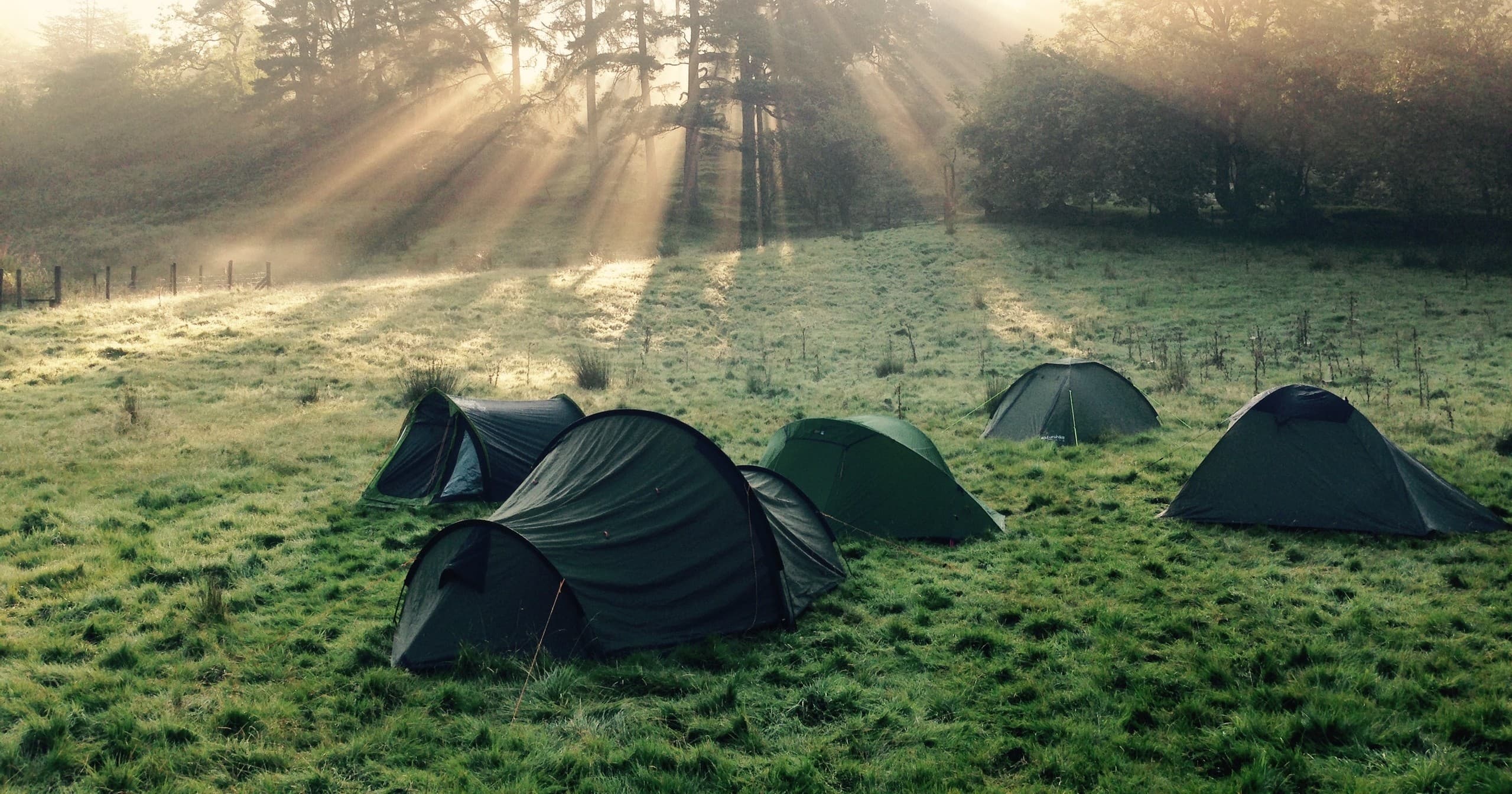 Land-Adventures at Parkwood Outdoors Dolygaer – Camping by the Stream