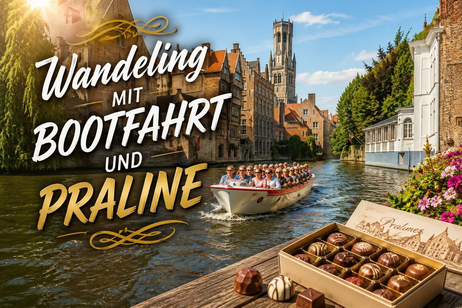 Bruges Walking Tour and Canal Cruise — 2.5-Hour Guided Experience from Markt 7