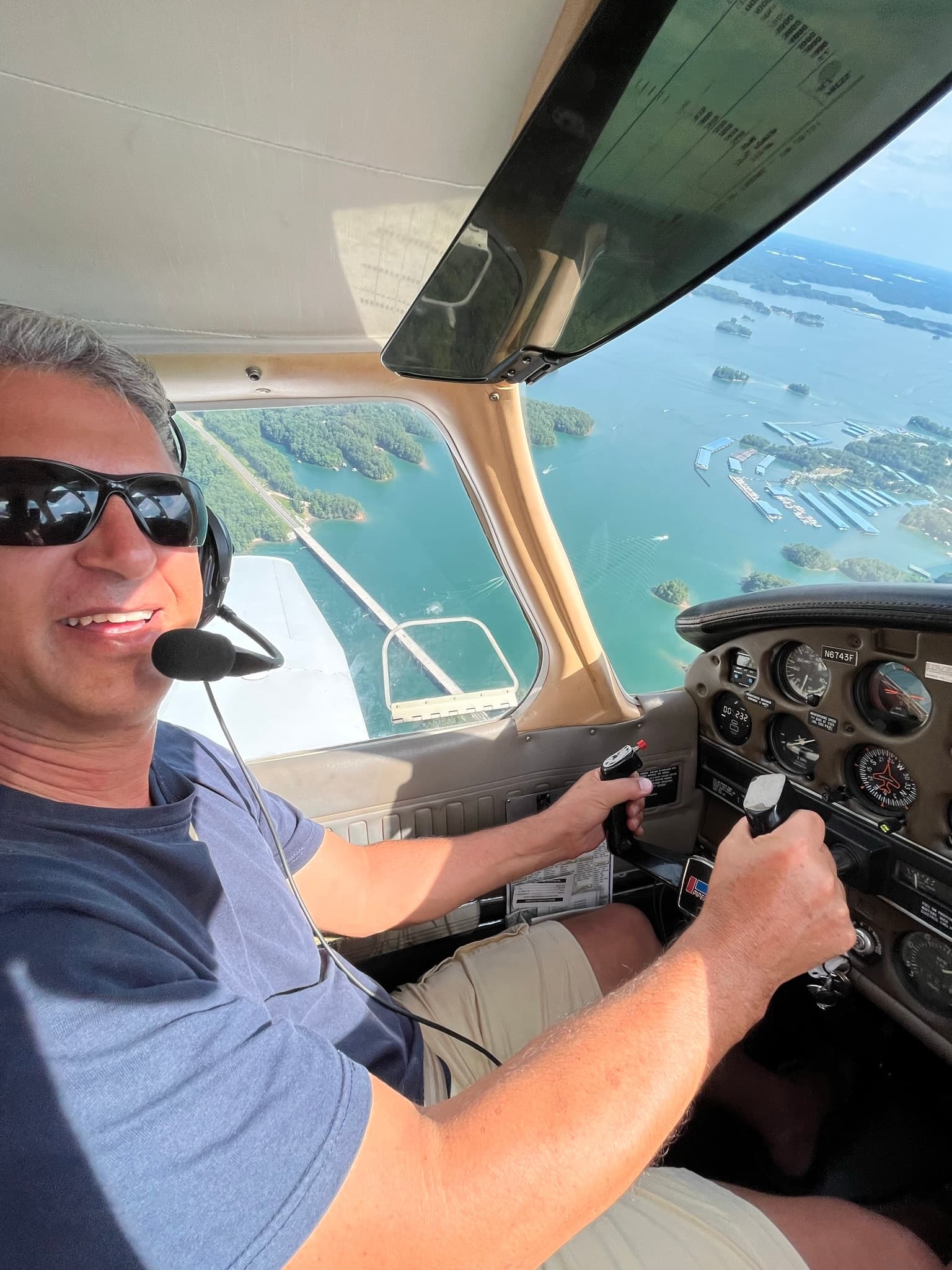 Sunset Lake Lanier Flight for 3 in Atlanta, GA