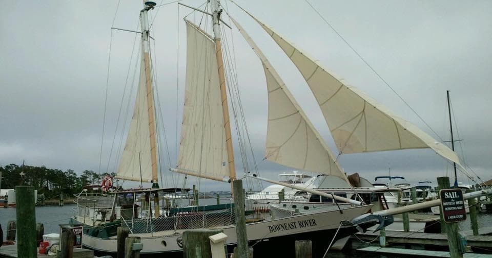 Sail the Outer Banks: Private Day Charter on the Downeast Rover