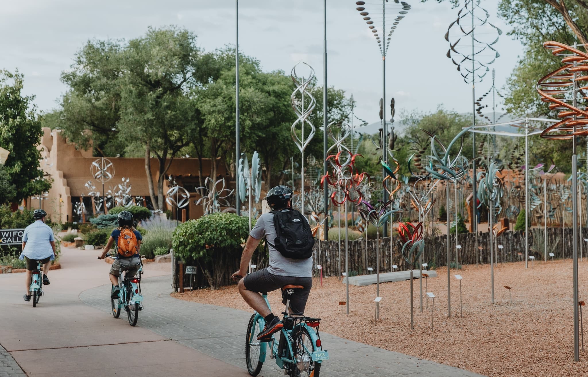 Explore Santa Fe on the Gardens and Galleries E-Bike Tour