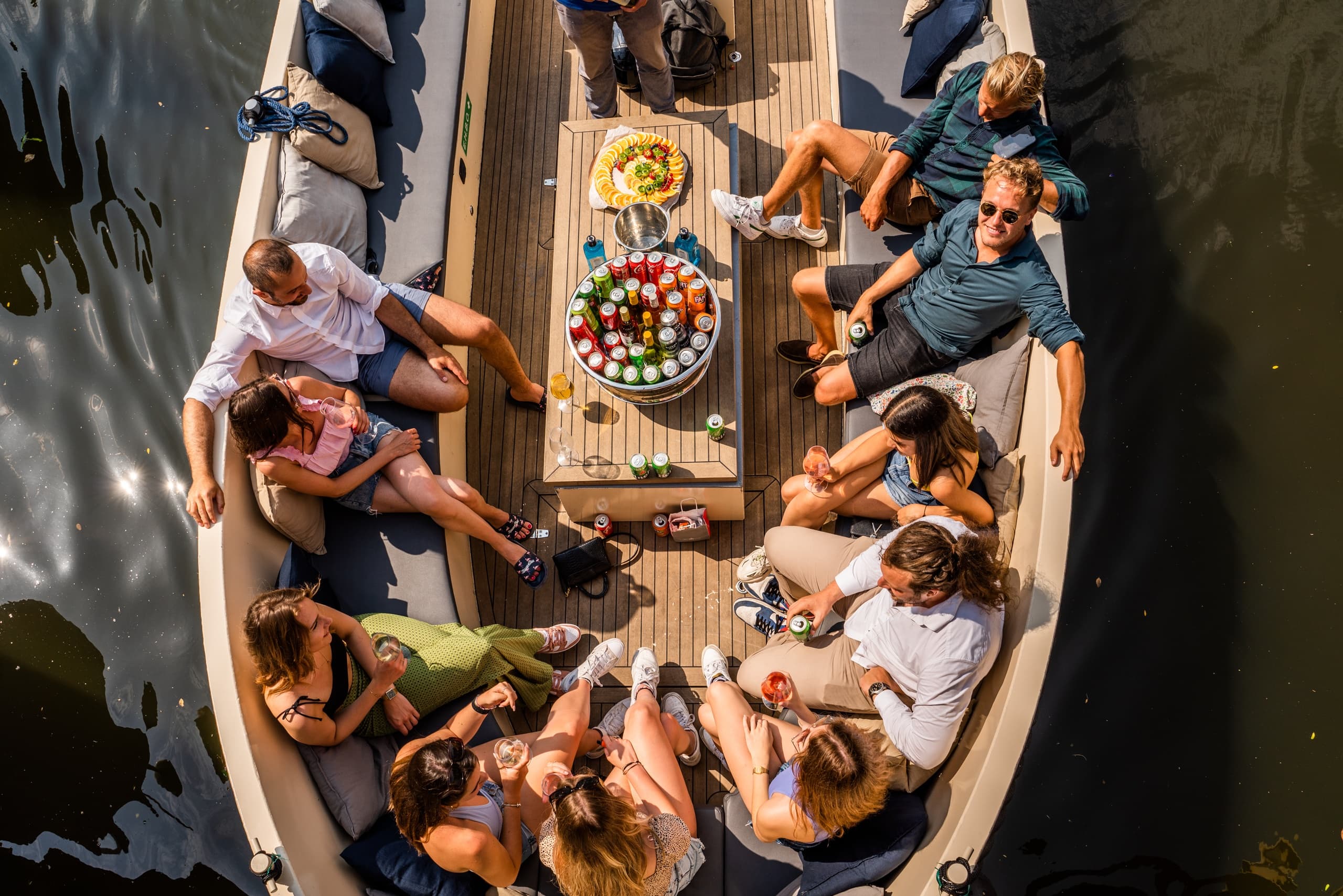Shared Booze Cruise with Starboard Boats BV in Amsterdam