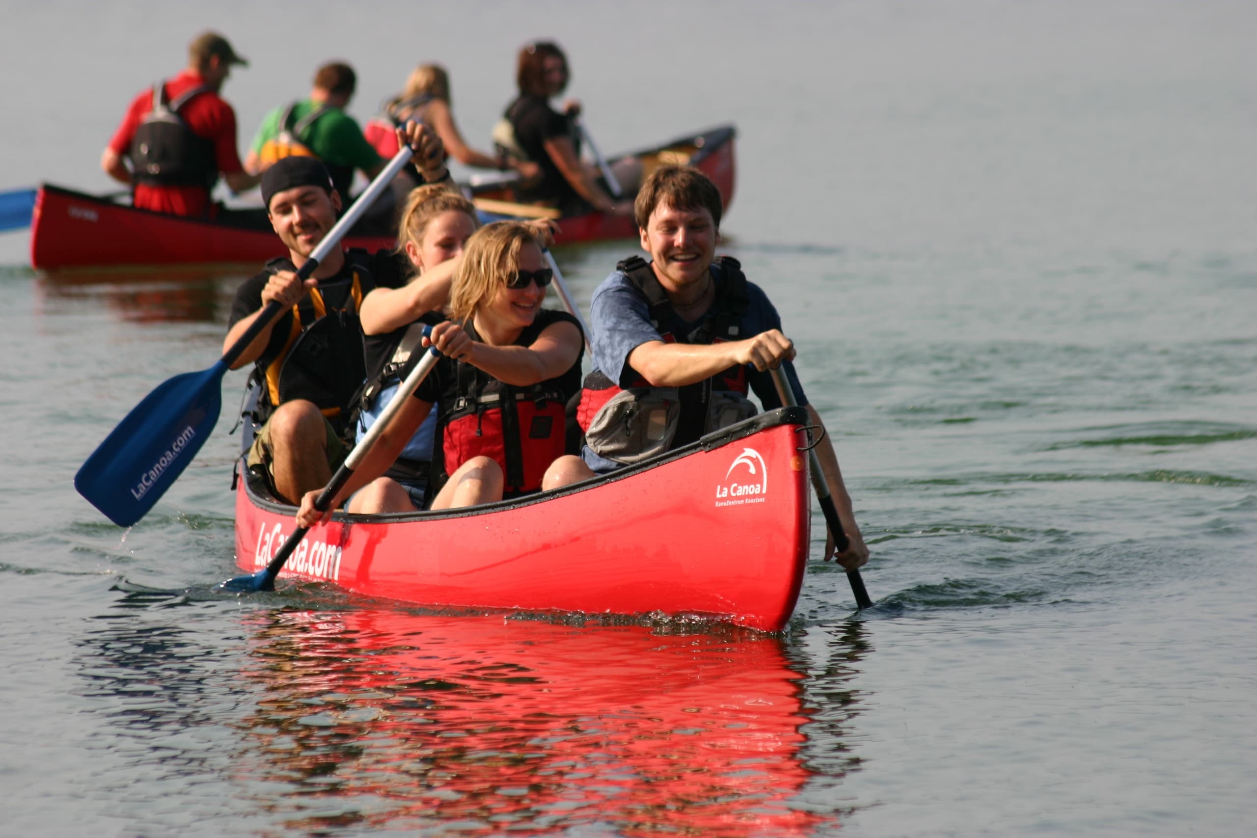 Water Activities: Team Canoe Experience at La Canoa – Bodensee