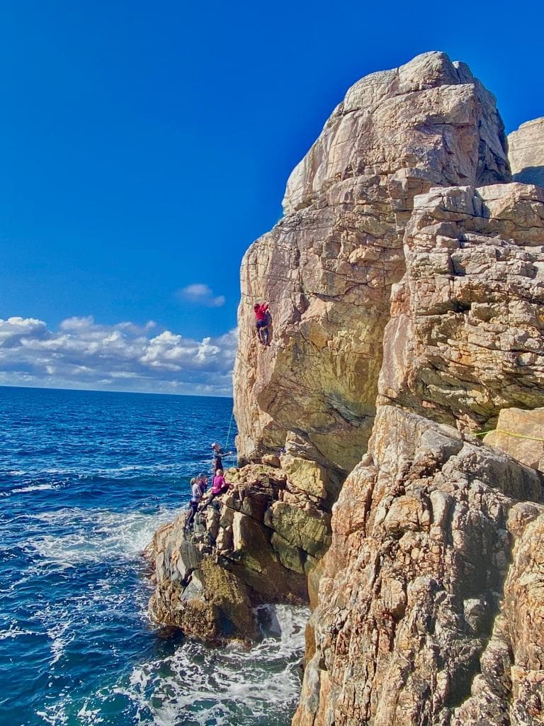 Rock Climbing in Bergen with Norway Mountain Guides